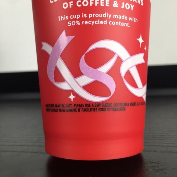 Starbucks Drink Hot Cold Coffee Travel Cup Red Dining Drinkware - Picture 6 of 11
